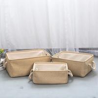 Gambar Children's toy organizer clothing sundries storage box cotton linen dari MARKET NADHEA undefined 4 Tokopedia