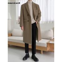 Gambar PREMIUM Jas blazer jubah panjang pria long coat Elegan bahan katun XXL - Coklat, 2XL 65-72KG dari Abdulwhstore-1 undefined 1 Tokopedia