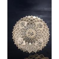 Gambar Set Hiasan Dinding Wall Art Asmaul Husna & Muhammad - Gold dari JAKARTA_CLOTHING undefined 4 Tokopedia