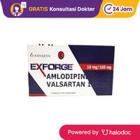 Gambar Exforge 10 mg/160 mg 14 Tablet - Hipertensi - Halodoc dari Apotek Halomedika Kp Rambutan undefined 1 Tokopedia