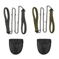 Gambar Pocket Chainsaw With Paracord Handle Outdoor Survival Gear Folding dari semseme undefined 3 Tokopedia