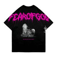 Gambar KAOS OVERSIZE & REGULER | FEAR OF GOD SKULL BLACK T-SHIRT | COTTON dari kedai gula3 undefined 1 Tokopedia