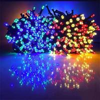 Gambar 32m/22m/7m Solar Fairy String Lights 300 LED Outdoor Garden Lighting dari Hogpen Market undefined 2 Tokopedia