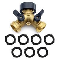 Gambar Terlaris, Garden Hose Splitter 2 Way Heavy Duty Brass Connector Tap dari virasda undefined 1 Tokopedia