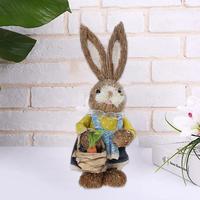 Gambar Terlaris, Cute Straw Rabbit Bunny Easter Decorations Holiday Home dari sweetbits undefined 2 Tokopedia