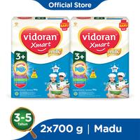 Gambar Vidoran Xmart 3+ Imun Up Susu Formula Madu [700 G/2 Pcs] dari warung jantan16 undefined 1 Tokopedia