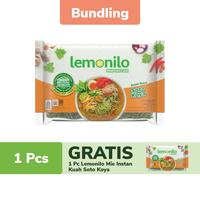 Gambar Buy 1 Get 1 FREE Lemonilo Mie Instan Rasa Soto Koya 60g dari Yuhinagyu undefined 1 Tokopedia