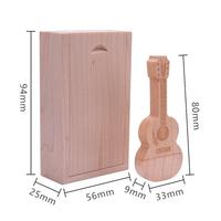 Gambar 50pcs/lot customized wooden guitar pen drive usb flash drive memo dari Wianjar Pratiwi undefined 5 Tokopedia