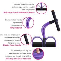 Gambar Indoor Fitness Resistance Bands Exercise Equipment Elastic Sit Up dari Basso Store undefined 3 Tokopedia
