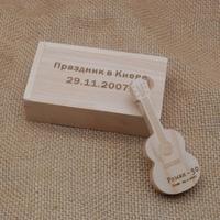 Gambar 50pcs/lot customized wooden guitar pen drive usb flash drive memo dari Wianjar Pratiwi undefined 4 Tokopedia