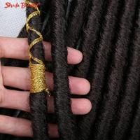 Gambar Synthetic Dreadlocks Crochet Hair Straight Faux Locs Braiding Hai dari Tuplek Shopp undefined 5 Tokopedia