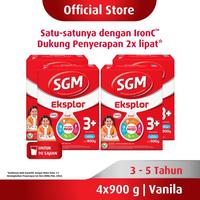 Gambar BARANG TERLARIS PAKET 4 - SGM EKSPLOR 3 PLUS SUSU PERTUMBUHAN 3-5 THN dari toko casafh undefined 1 Tokopedia