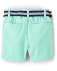 Gambar Toddler Boys Belted Chino Shorts - Celana Pendek Bayi Laki (Biru) - 12-18 m dari The Childrens Place undefined 3 Tokopedia