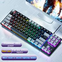 Gambar Terlaris, SKYLION H87 Wired Mechanical Keyboard 10 Kinds of Colorful dari Zyker Store29 undefined 3 Tokopedia