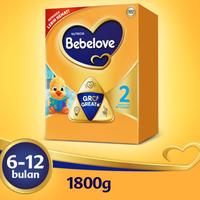 Gambar BARANG TERLARIS BEBELOVE 2 SUSU FORMULA BAYI 1800GR 6-12 BULAN dari toko casafh undefined 3 Tokopedia