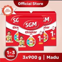 Gambar BARANG TERLARIS PAKET 3 BOX SGM 1 PLUS MADU 900 GRAM EXP LAMA 2024 dari toko casafh undefined 2 Tokopedia