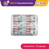 Gambar Fenofibrate 300 mg 10 Kapsul - Obat Kolesterol - Halodoc dari Apotek Halomedika Cicendo undefined 1 Tokopedia