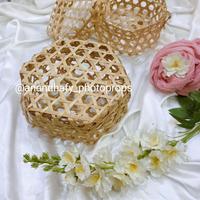 Gambar KERANJANG BAMBU KERANJANG BUAH KERANJANG PARCEL KERANJANG HAJATAN dari Aminah amriah undefined 2 Tokopedia