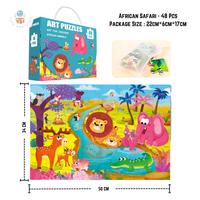 Gambar Educational Jigsaw Puzzles 24/48/60 Pieces Montessori Toys Fun Birthda dari Lingga Store's undefined 4 Tokopedia