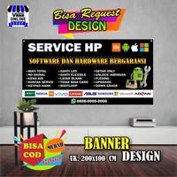 Gambar Spanduk Banner Service Hp, Handphone, Komputer, Pc, Service Elektronik dari mamang_designer undefined 1 Tokopedia