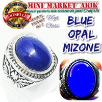 Gambar Batu cincin akik blue opal mizone biru tua tembus kristal sp02 dari SUNANDARSTOR undefined 1 Tokopedia