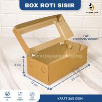 Gambar [350 GSM] Dus Roti Sisir Kotak Kue Snack Cake Box Bolu Gulung Kraft dari shsiswana undefined 3 Tokopedia