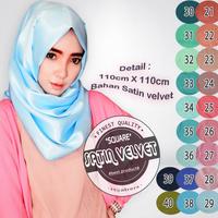 Gambar Gercep Promo - Segi Empat Satin Veet Ori By Kampung Souvenir - Hijab dari bebas aman toko undefined 1 Tokopedia