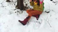 Gambar Winter Womens Thermal Waterproof Snow Boots Outdoor Climbing Skiing dari klepono undefined 4 Tokopedia