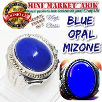 Gambar Batu cincin akik blue opal mizone biru tua tembus kristal sp01 dari ARIWIDIA undefined 1 Tokopedia