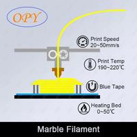 Gambar Marble Pla 3D Printing Filament 1.75 Mm 1Kg 3D Thread Material Wire dari cumcumo undefined 5 Tokopedia
