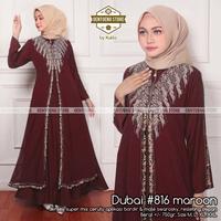 Gambar Gamis Dubai #816 Busui Dress Busana Muslimah By Original Oentoeng dari HILMAJAKET undefined 2 Tokopedia