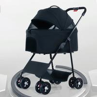 Gambar Detachable Easy Fold Baby Strollers Pet Carriers For Cats Small Dogs dari genderer undefined 1 Tokopedia