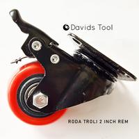 Gambar Roda Troli Gerobak Etalase Mesin Cuci Lemari Kulkas Caster Kecil PU 2 dari acong850gk undefined 5 Tokopedia