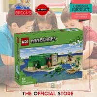 Gambar [New] Lego Original Minecraft 21254 The Turtle Beach House - Mainan dari CV Martinus Shop ID undefined 1 Tokopedia