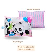 Gambar [Ready] Obayito Bantal Anak Batita | Seamless Pillow - Panda - Blue dari CV Aaliyah Shop ID undefined 4 Tokopedia