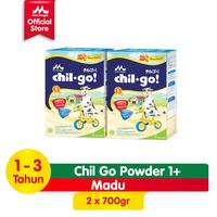 Gambar [Paket Isi 2]  Morinaga Chil*Go! Powder 1+ Madu 700g Susu Bubuk Dukung dari sultan hamid 12 undefined 1 Tokopedia