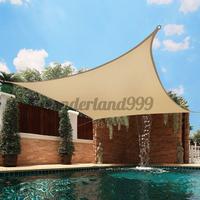 Gambar Ev* Waterproof Sun Shade Sail Uv Block Outdoor Canopy Patio Garden - Kuning dari Eleventh Shop undefined 4 Tokopedia