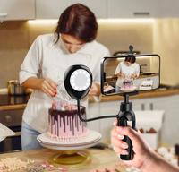 Gambar Tripod HP Holder U Selfie Mini Lamp 3 IN 1 dari JIFICI ACC undefined 5 Tokopedia