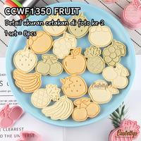 Gambar Cookie Cutter CCWF1350 Fruit Cetakan Cookies Kue Nastar Bentuk Buah dari Castellys undefined 1 Tokopedia