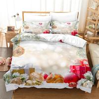 Gambar Christmas Gifts Bedding Set Duvet Cover Set 3D Bedding Digital Pr dari Faidah Berkah undefined 2 Tokopedia