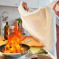 Gambar AS Fire Blanket For Home And Kitchen Fire Blankets To Smother A dari Azmia Shine undefined 4 Tokopedia