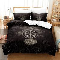Gambar Black Gold Clock Tree 3D Bedding Set Duvet Cover Sets Comforter B dari Luna Cairo undefined 5 Tokopedia