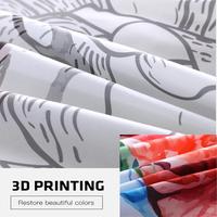 Gambar Ferocious Animals Bedding Set Duvet Cover Set 3D Bedding Digital dari Faidah Berkah undefined 3 Tokopedia