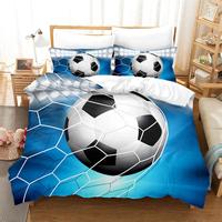 Gambar Football Fashion Bedding Set Duvet Cover Bedding Sports Comforter dari Faidah Berkah undefined 3 Tokopedia