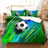 Gambar Football Fashion Bedding Set Duvet Cover Bedding Sports Comforter dari Faidah Berkah undefined 4 Tokopedia