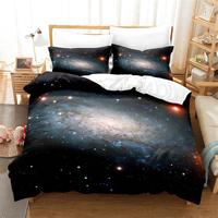 Gambar Cosmic Starsstarry Sky Bedroom Bedding Set Soft Bedspread Fashio dari Faidah Berkah undefined 2 Tokopedia