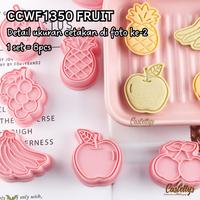 Gambar Cookie Cutter CCWF1350 Fruit Cetakan Cookies Kue Nastar Bentuk Buah dari Castellys undefined 3 Tokopedia