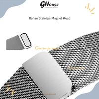 Gambar Strap Redmi Watch 4 Stainless Tali Jam Xiaomi Redmi Watch 4 Milan - A-Silver, Redmi Watch 4 dari GuangHouse undefined 3 Tokopedia
