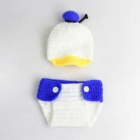 Gambar Handmade Knitting Baby Photography Clothing Costumes Cartoon Duck dari Grace Velvet undefined 5 Tokopedia