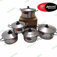 Gambar PTR Panci Set Jawa Alumunium Isi 5pcs dari zkyry store undefined 3 Tokopedia